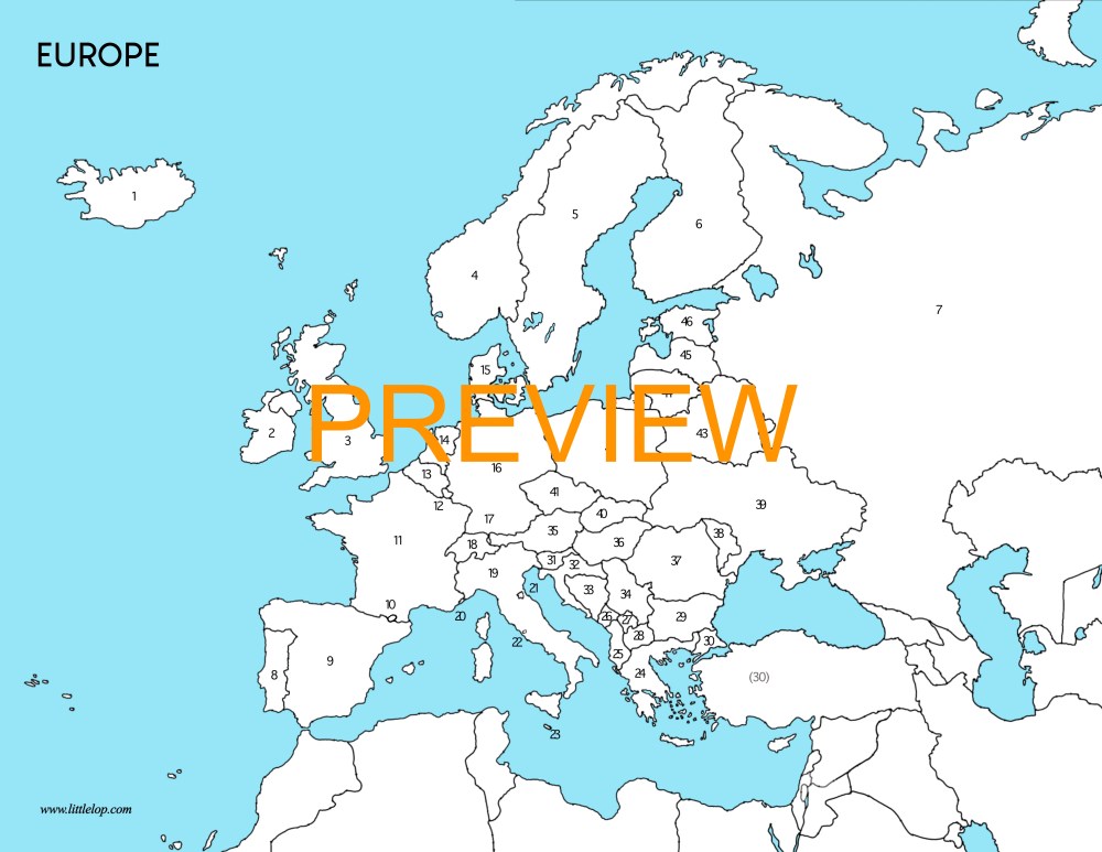 GEOGRAPHY: Europe (PDF) - Image 2