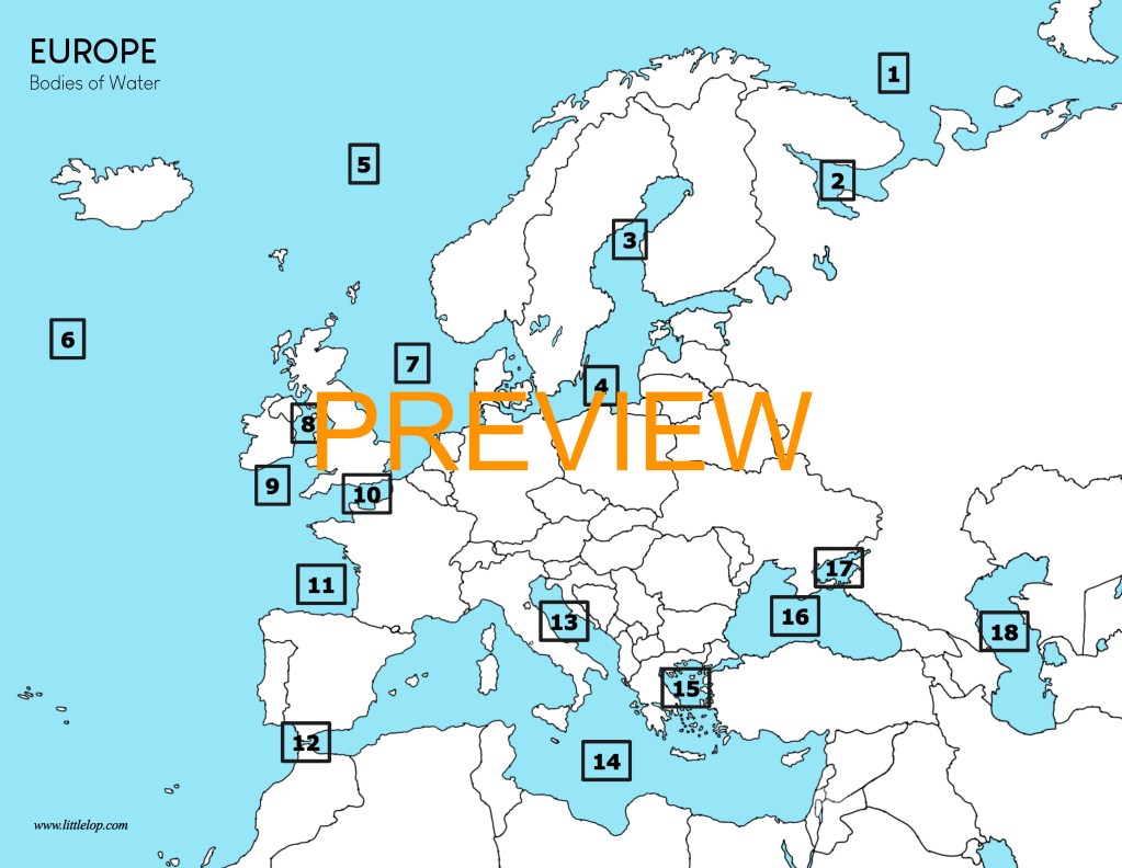 GEOGRAPHY: Europe (PDF)