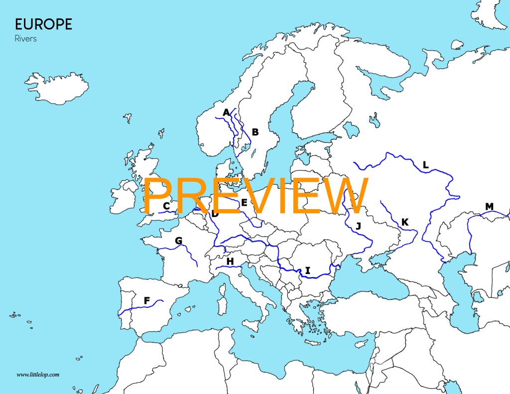 GEOGRAPHY: Europe (PDF)