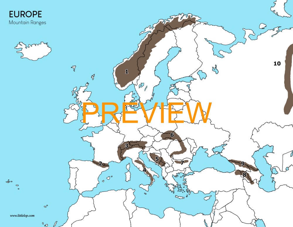 GEOGRAPHY: Europe (PDF) - Image 9