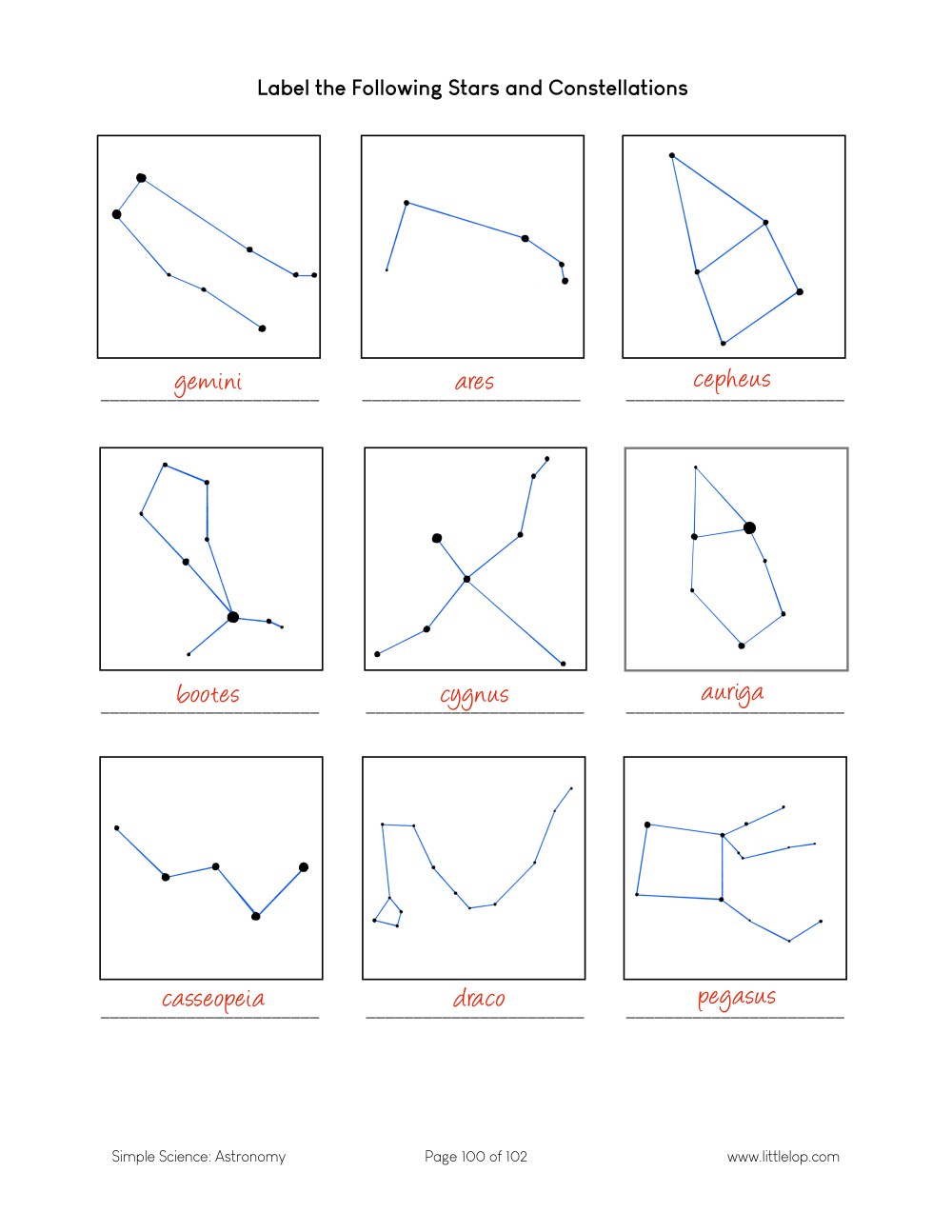 SCIENCE: Astronomy Unit Study (PDF) - Image 5
