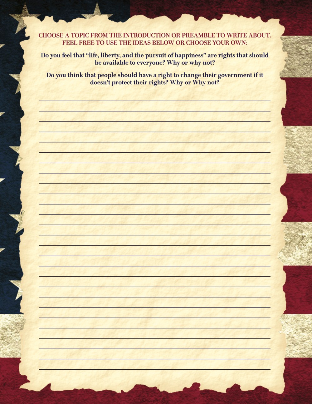 Declaration of Independence: Workbook - Level 1 - - Image 4